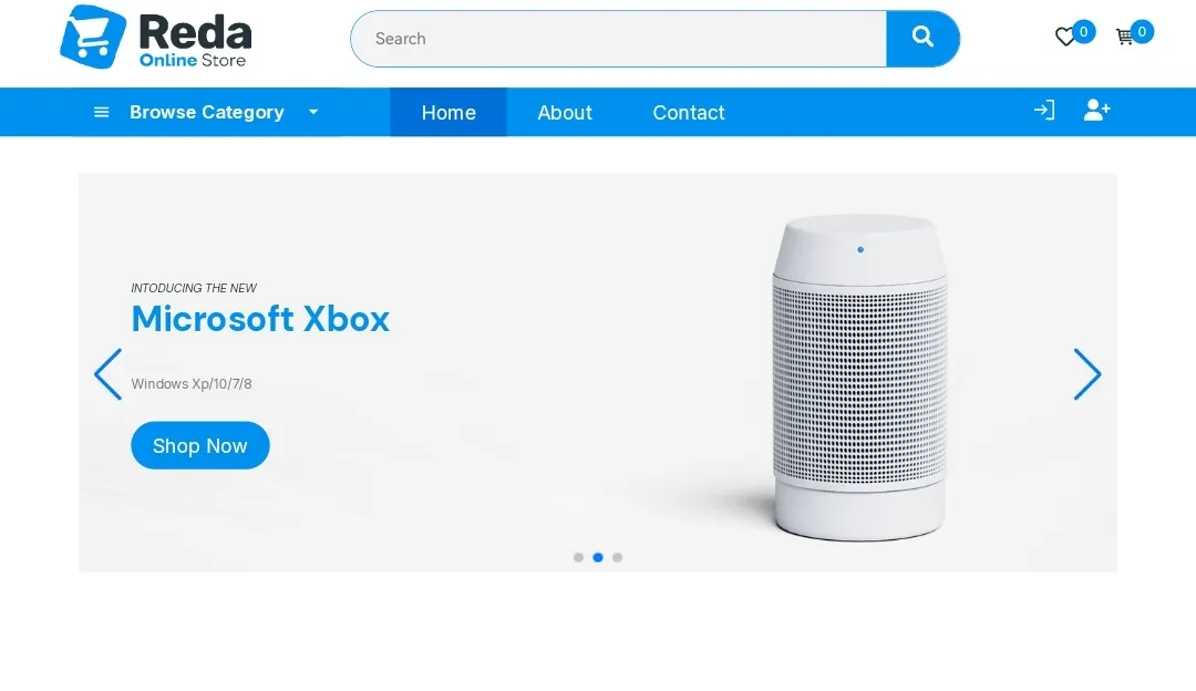 React E-Commerce — Full-featured e-commerce learning project project screenshot